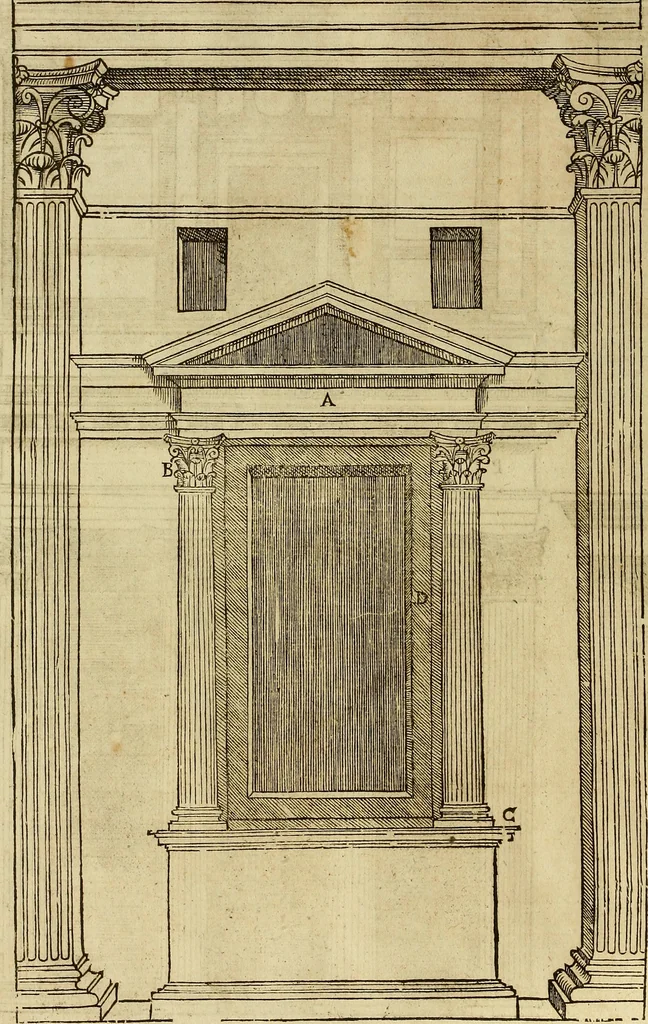 An illustration from The first booke of architecture : entreating of geometrie. Translated out of Italian into Dutch and out of Dutch into English, 1611, leaf 107
