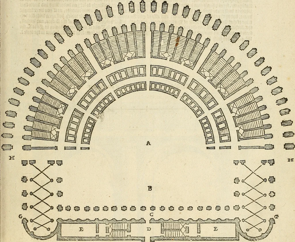 An illustration from The first booke of architecture : entreating of geometrie. Translated out of Italian into Dutch and out of Dutch into English, 1611, leaf 136