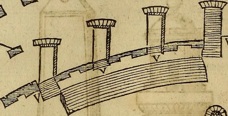 An illustration from The first booke of architecture : entreating of geometrie. Translated out of Italian into Dutch and out of Dutch into English, 1611, leaf 153