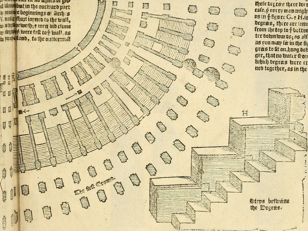 An illustration from The first booke of architecture : entreating of geometrie. Translated out of Italian into Dutch and out of Dutch into English, 1611, leaf 154