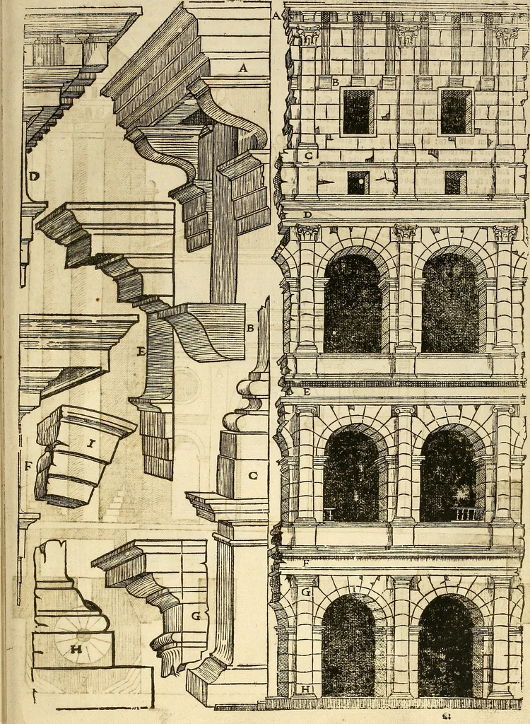 An illustration from The first booke of architecture : entreating of geometrie. Translated out of Italian into Dutch and out of Dutch into English, 1611, leaf 158