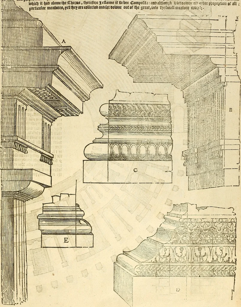 An illustration from The first booke of architecture : entreating of geometrie. Translated out of Italian into Dutch and out of Dutch into English, 1611, leaf 160