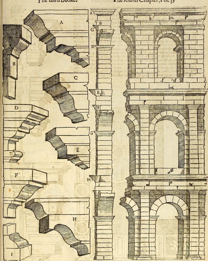 An illustration from The first booke of architecture : entreating of geometrie. Translated out of Italian into Dutch and out of Dutch into English, 1611, leaf 164