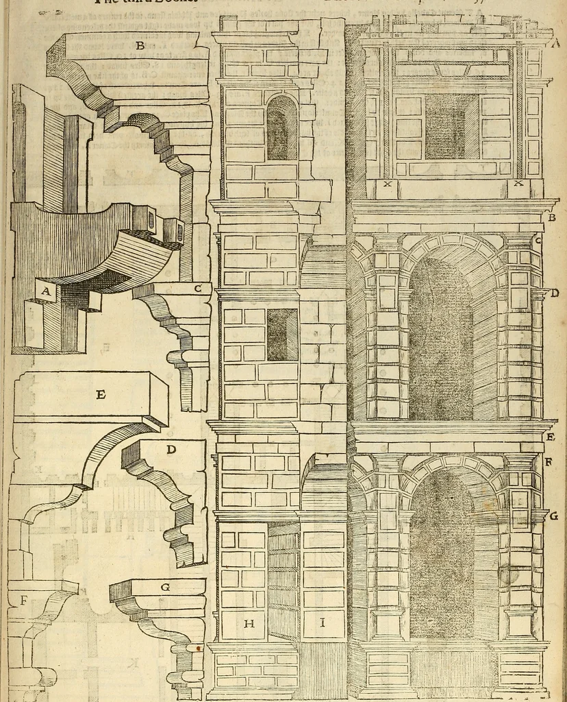 An illustration from The first booke of architecture : entreating of geometrie. Translated out of Italian into Dutch and out of Dutch into English, 1611, leaf 168