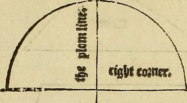 An illustration from The first booke of architecture : entreating of geometrie. Translated out of Italian into Dutch and out of Dutch into English, 1611, leaf 17