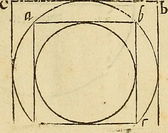 An illustration from The first booke of architecture : entreating of geometrie. Translated out of Italian into Dutch and out of Dutch into English, 1611, leaf 17