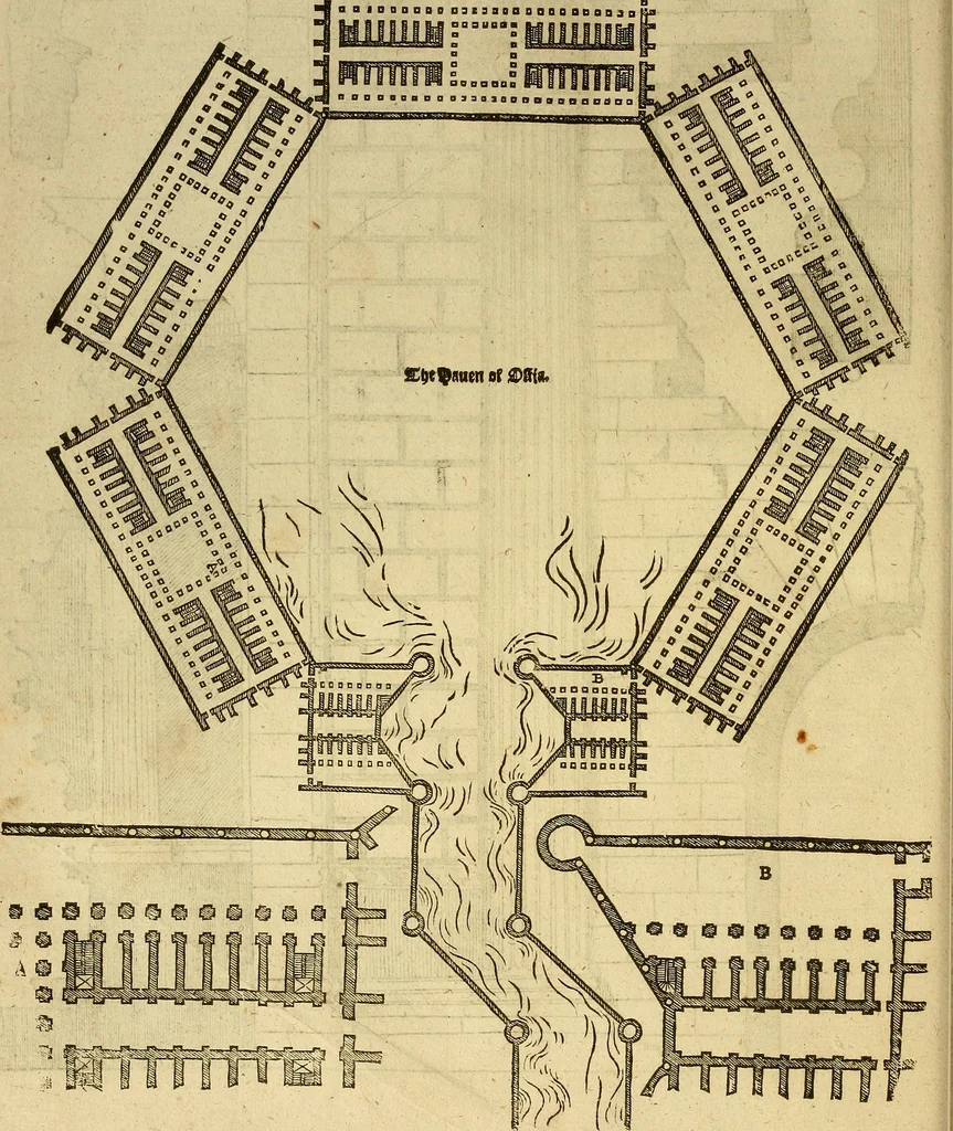 An illustration from The first booke of architecture : entreating of geometrie. Translated out of Italian into Dutch and out of Dutch into English, 1611, leaf 173