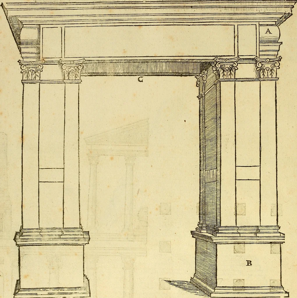 An illustration from The first booke of architecture : entreating of geometrie. Translated out of Italian into Dutch and out of Dutch into English, 1611, leaf 183