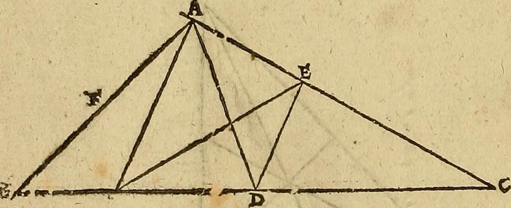 An illustration from The first booke of architecture : entreating of geometrie. Translated out of Italian into Dutch and out of Dutch into English, 1611, leaf 19