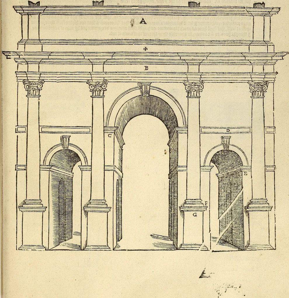 An illustration from The first booke of architecture : entreating of geometrie. Translated out of Italian into Dutch and out of Dutch into English, 1611, leaf 196