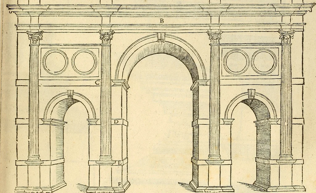 An illustration from The first booke of architecture : entreating of geometrie. Translated out of Italian into Dutch and out of Dutch into English, 1611, leaf 204