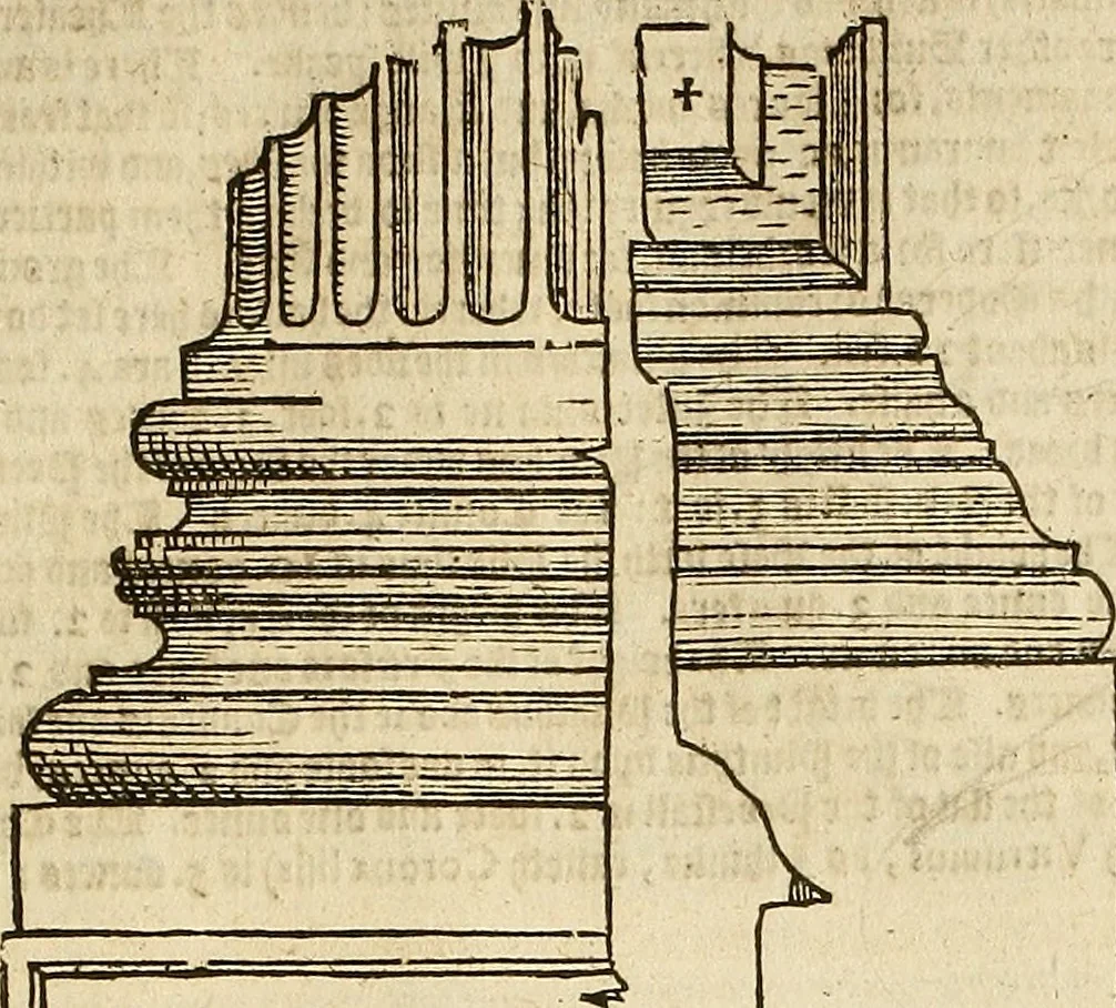 An illustration from The first booke of architecture : entreating of geometrie. Translated out of Italian into Dutch and out of Dutch into English, 1611, leaf 210