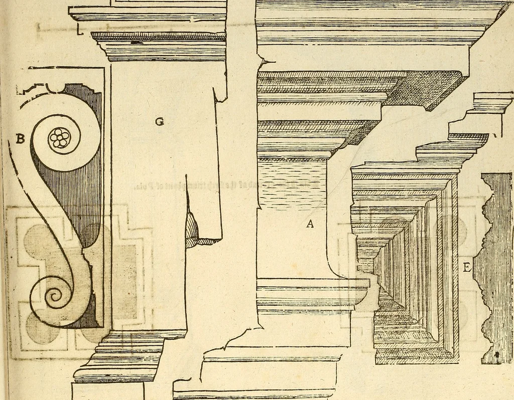 An illustration from The first booke of architecture : entreating of geometrie. Translated out of Italian into Dutch and out of Dutch into English, 1611, leaf 210
