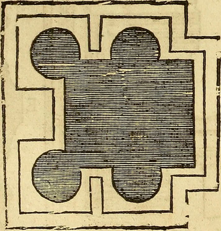 An illustration from The first booke of architecture : entreating of geometrie. Translated out of Italian into Dutch and out of Dutch into English, 1611, leaf 211