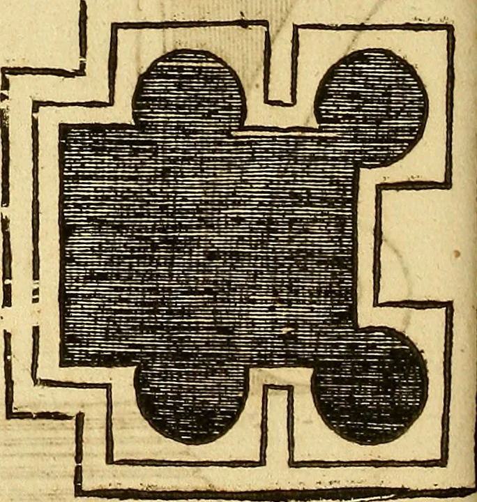 An illustration from The first booke of architecture : entreating of geometrie. Translated out of Italian into Dutch and out of Dutch into English, 1611, leaf 211