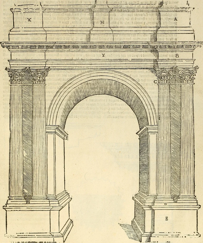 An illustration from The first booke of architecture : entreating of geometrie. Translated out of Italian into Dutch and out of Dutch into English, 1611, leaf 212