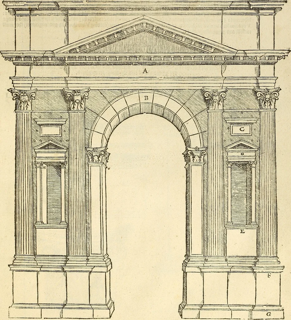 An illustration from The first booke of architecture : entreating of geometrie. Translated out of Italian into Dutch and out of Dutch into English, 1611, leaf 216