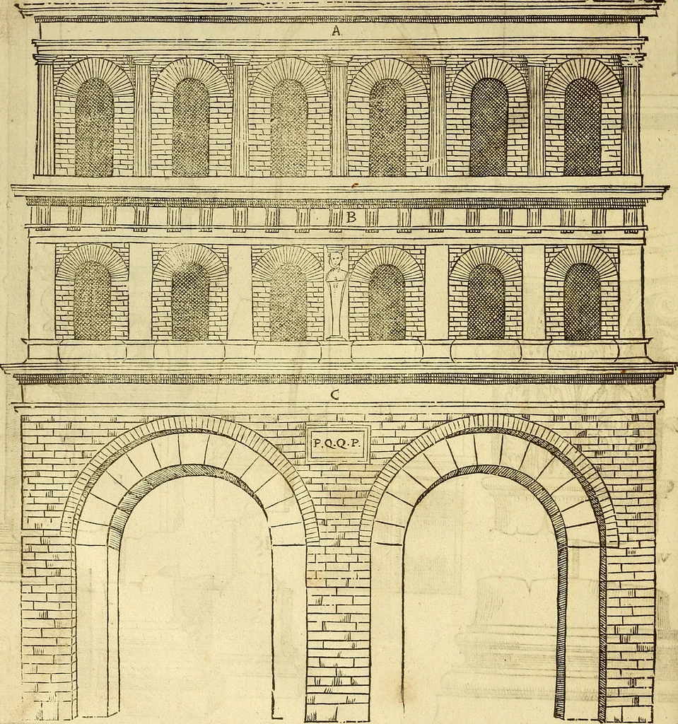 An illustration from The first booke of architecture : entreating of geometrie. Translated out of Italian into Dutch and out of Dutch into English, 1611, leaf 225