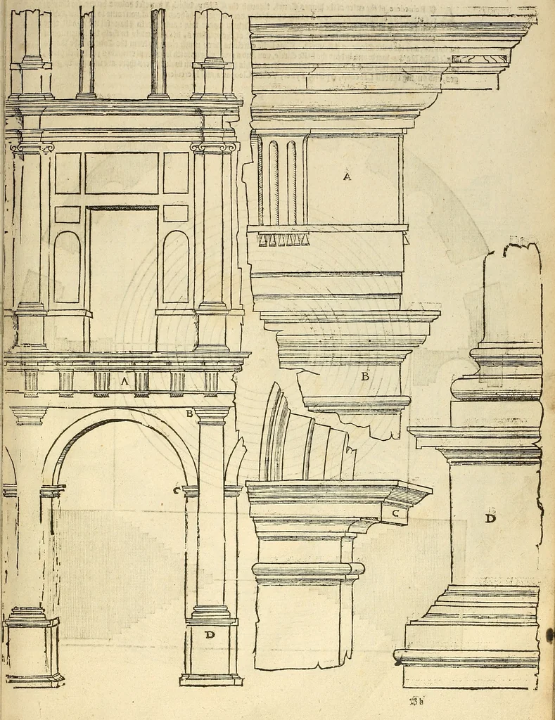 An illustration from The first booke of architecture : entreating of geometrie. Translated out of Italian into Dutch and out of Dutch into English, 1611, leaf 230