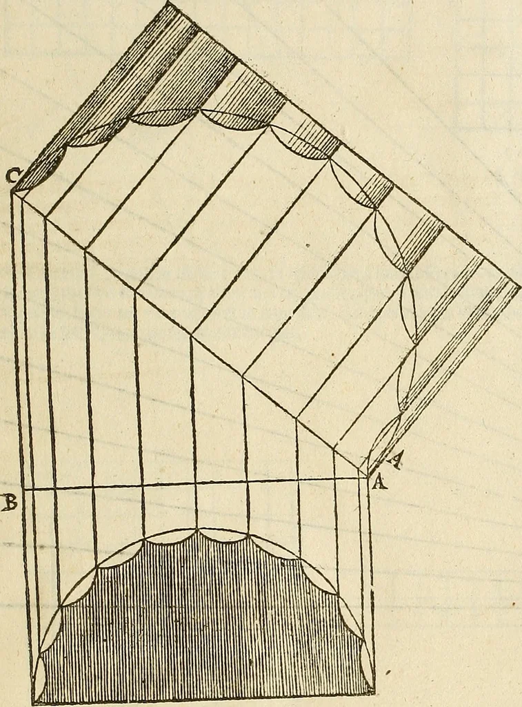 An illustration from The first booke of architecture : entreating of geometrie. Translated out of Italian into Dutch and out of Dutch into English, 1611, leaf 24