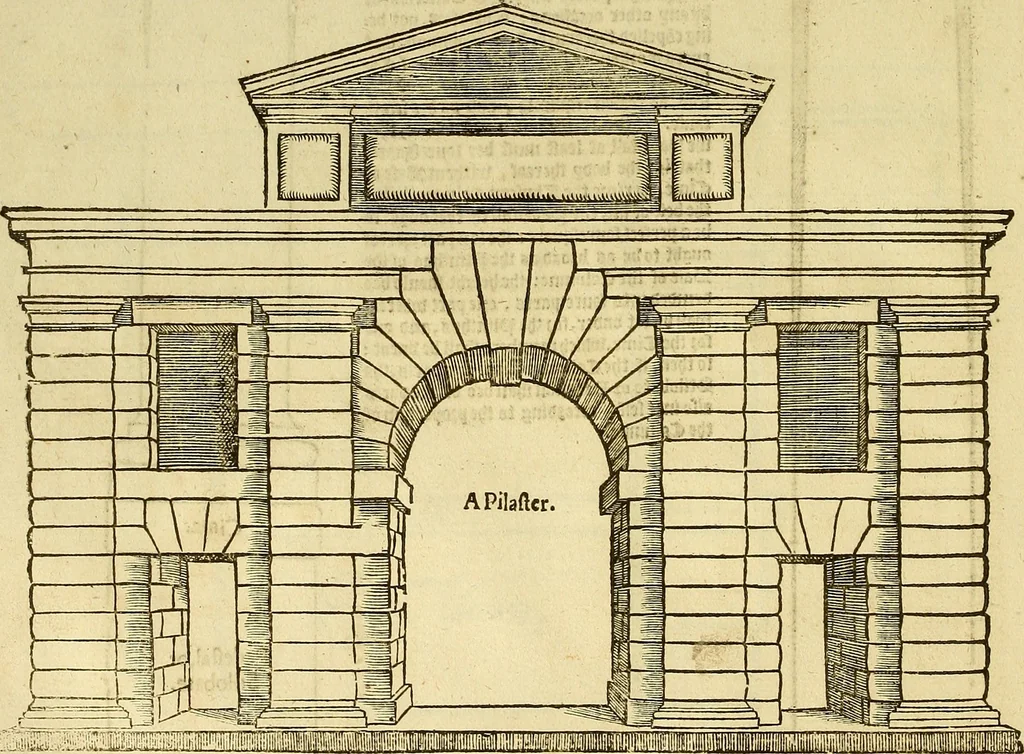 An illustration from The first booke of architecture : entreating of geometrie. Translated out of Italian into Dutch and out of Dutch into English, 1611, leaf 251