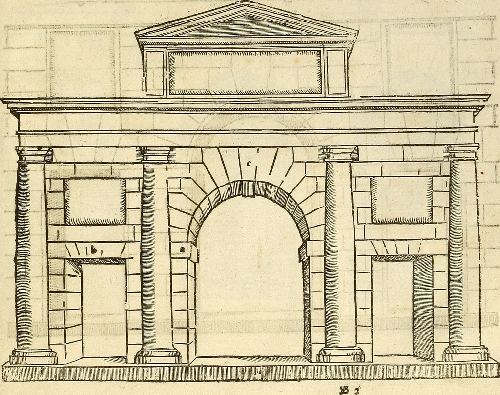 An illustration from The first booke of architecture : entreating of geometrie. Translated out of Italian into Dutch and out of Dutch into English, 1611, leaf 252