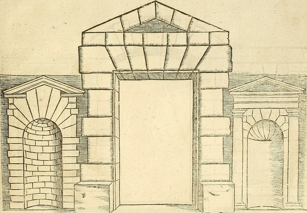 An illustration from The first booke of architecture : entreating of geometrie. Translated out of Italian into Dutch and out of Dutch into English, 1611, leaf 258
