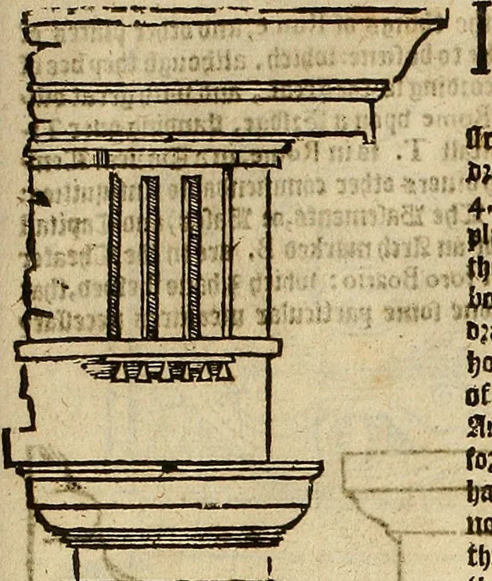 An illustration from The first booke of architecture : entreating of geometrie. Translated out of Italian into Dutch and out of Dutch into English, 1611, leaf 274