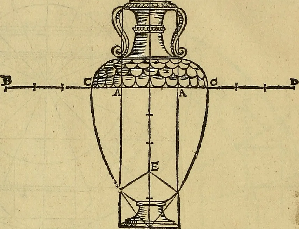 An illustration from The first booke of architecture : entreating of geometrie. Translated out of Italian into Dutch and out of Dutch into English, 1611, leaf 31