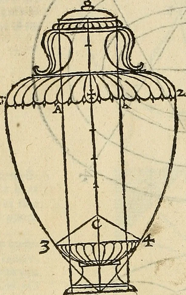 An illustration from The first booke of architecture : entreating of geometrie. Translated out of Italian into Dutch and out of Dutch into English, 1611, leaf 32