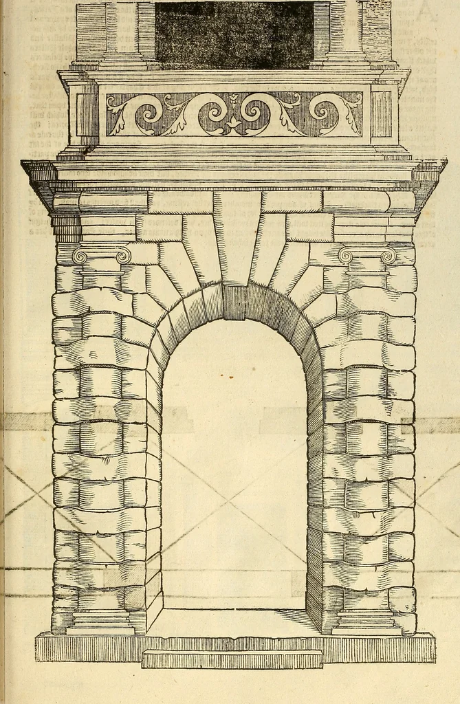 An illustration from The first booke of architecture : entreating of geometrie. Translated out of Italian into Dutch and out of Dutch into English, 1611, leaf 320