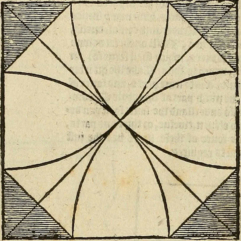 An illustration from The first booke of architecture : entreating of geometrie. Translated out of Italian into Dutch and out of Dutch into English, 1611, leaf 34