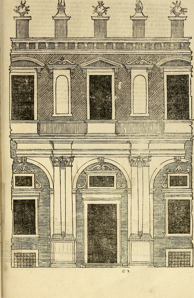 An illustration from The first booke of architecture : entreating of geometrie. Translated out of Italian into Dutch and out of Dutch into English, 1611, leaf 348