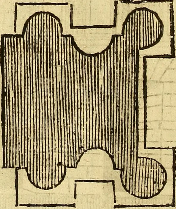 An illustration from The first booke of architecture : entreating of geometrie. Translated out of Italian into Dutch and out of Dutch into English, 1611, leaf 351