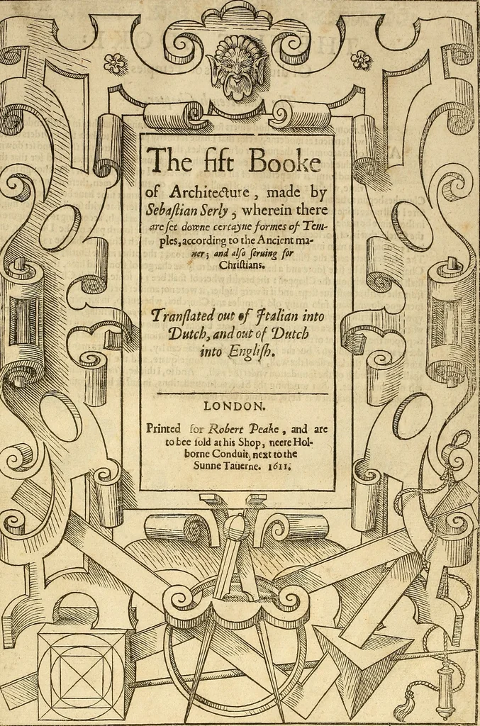 An illustration from The first booke of architecture : entreating of geometrie. Translated out of Italian into Dutch and out of Dutch into English, 1611, leaf 386