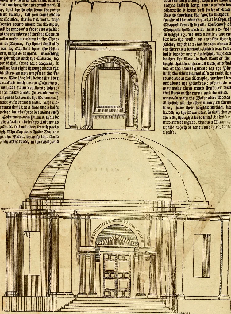 An illustration from The first booke of architecture : entreating of geometrie. Translated out of Italian into Dutch and out of Dutch into English, 1611, leaf 397