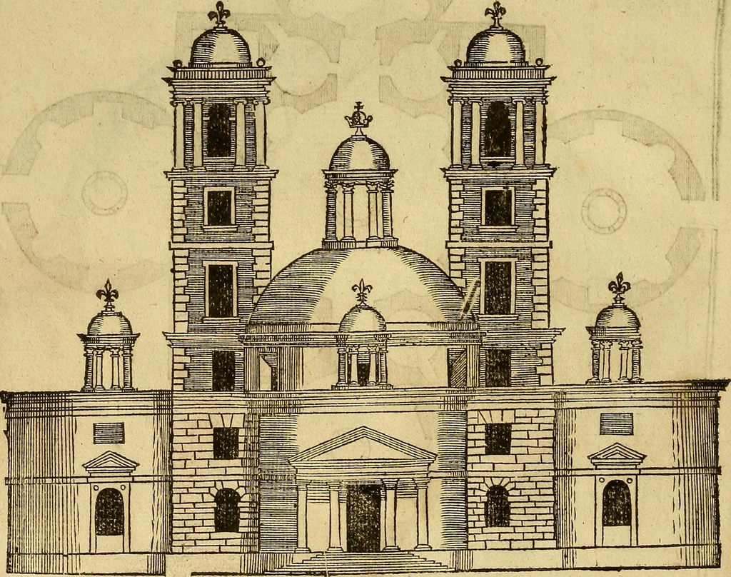 An illustration from The first booke of architecture : entreating of geometrie. Translated out of Italian into Dutch and out of Dutch into English, 1611, leaf 405