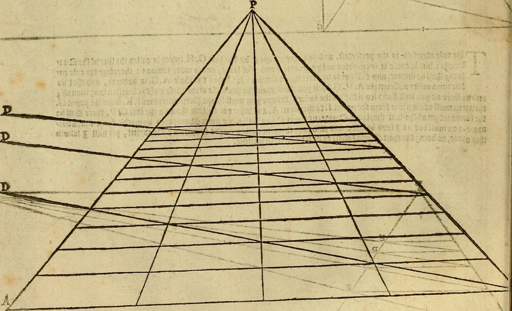 An illustration from The first booke of architecture : entreating of geometrie. Translated out of Italian into Dutch and out of Dutch into English, 1611, leaf 43