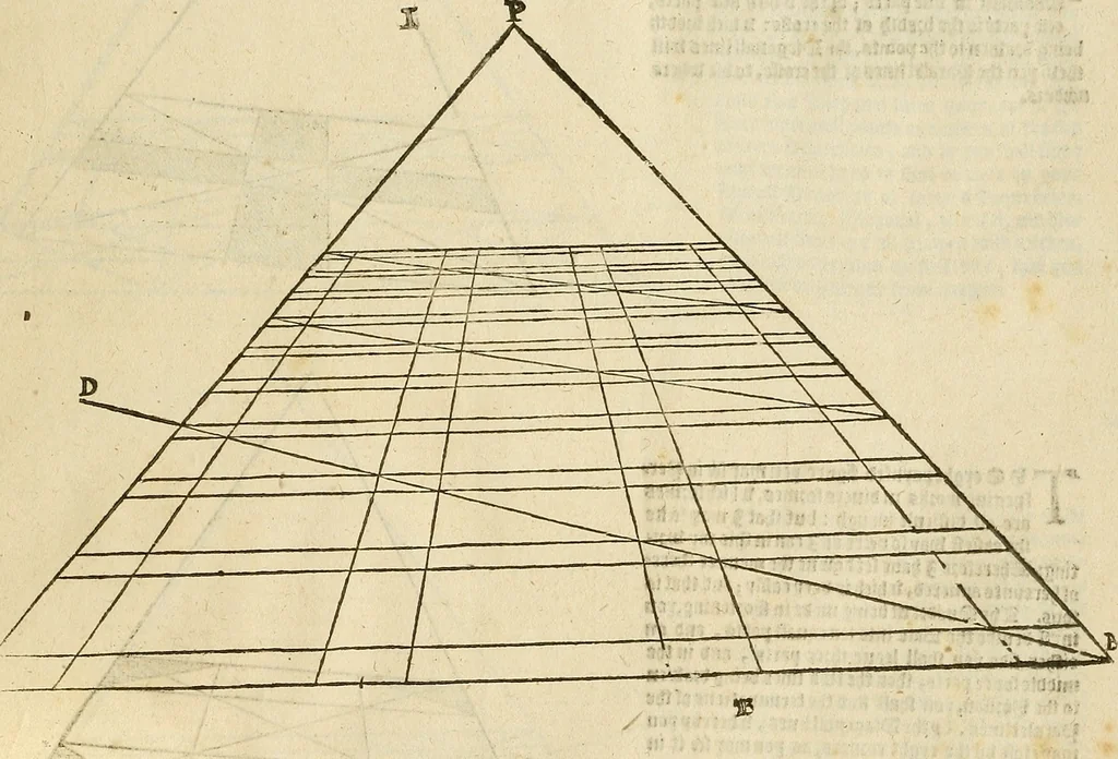An illustration from The first booke of architecture : entreating of geometrie. Translated out of Italian into Dutch and out of Dutch into English, 1611, leaf 44