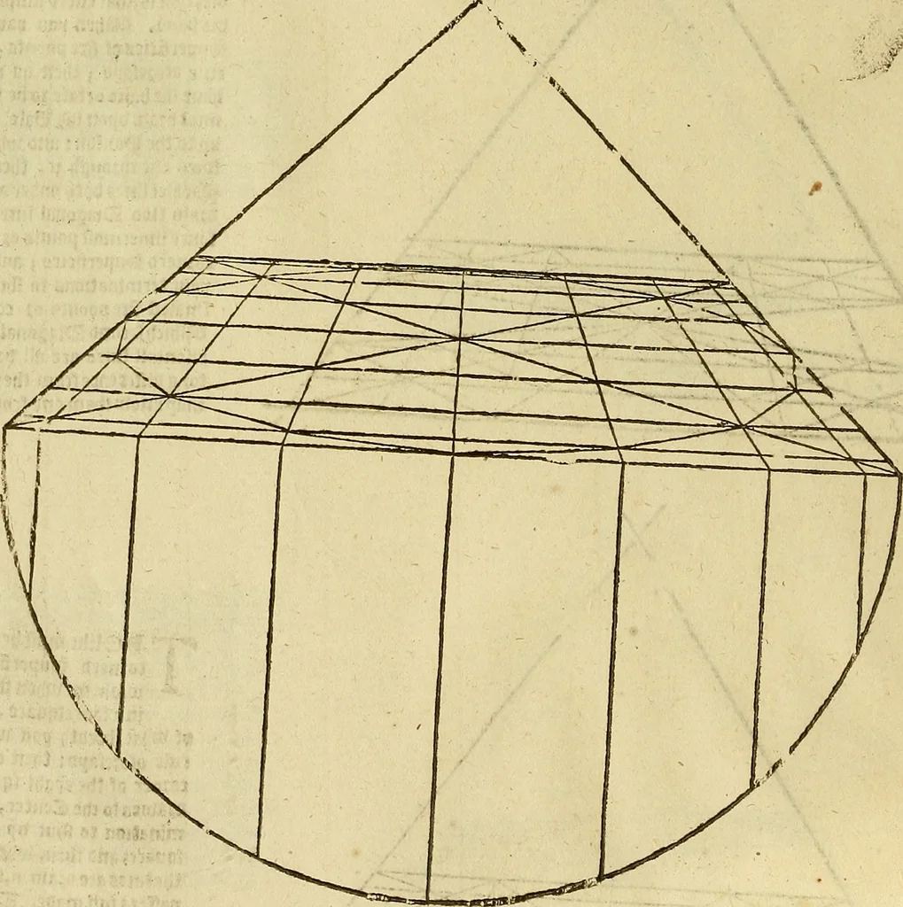 An illustration from The first booke of architecture : entreating of geometrie. Translated out of Italian into Dutch and out of Dutch into English, 1611, leaf 47