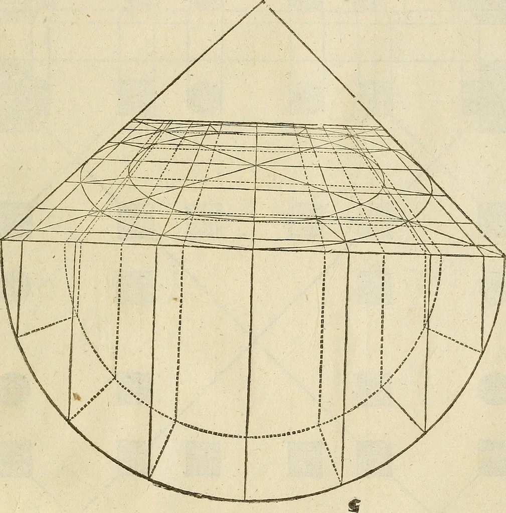 An illustration from The first booke of architecture : entreating of geometrie. Translated out of Italian into Dutch and out of Dutch into English, 1611, leaf 48