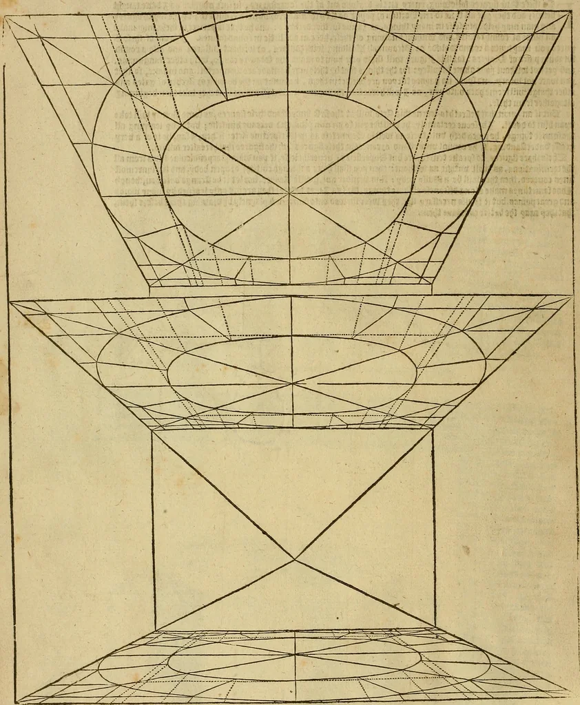 An illustration from The first booke of architecture : entreating of geometrie. Translated out of Italian into Dutch and out of Dutch into English, 1611, leaf 55