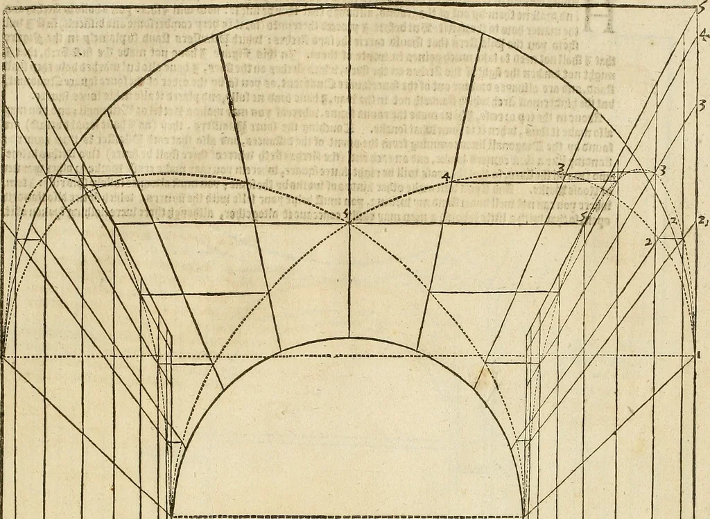 An illustration from The first booke of architecture : entreating of geometrie. Translated out of Italian into Dutch and out of Dutch into English, 1611, leaf 66