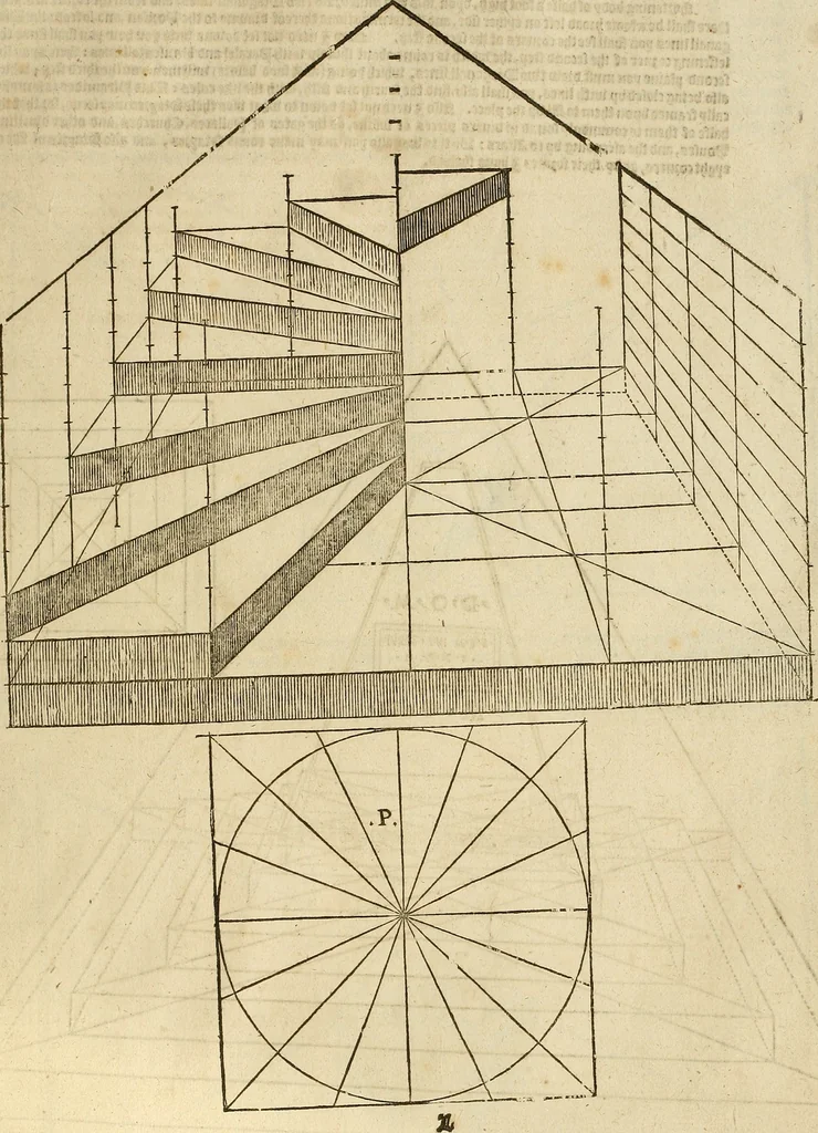 An illustration from The first booke of architecture : entreating of geometrie. Translated out of Italian into Dutch and out of Dutch into English, 1611, leaf 80