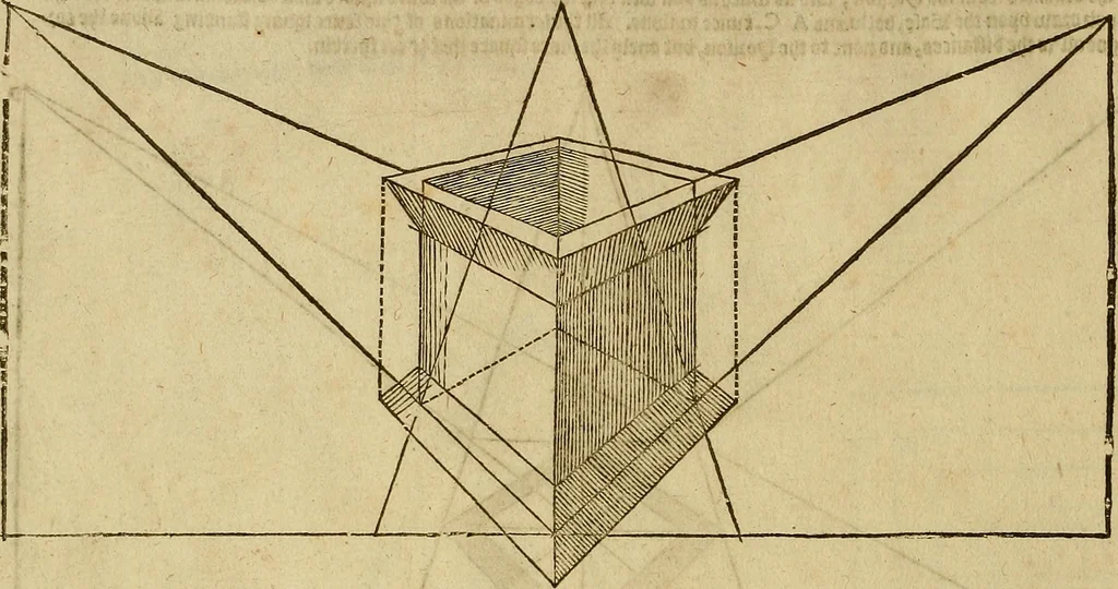 An illustration from The first booke of architecture : entreating of geometrie. Translated out of Italian into Dutch and out of Dutch into English, 1611, leaf 83