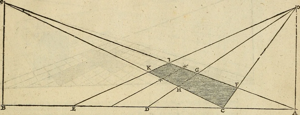An illustration from The first booke of architecture : entreating of geometrie. Translated out of Italian into Dutch and out of Dutch into English, 1611, leaf 84