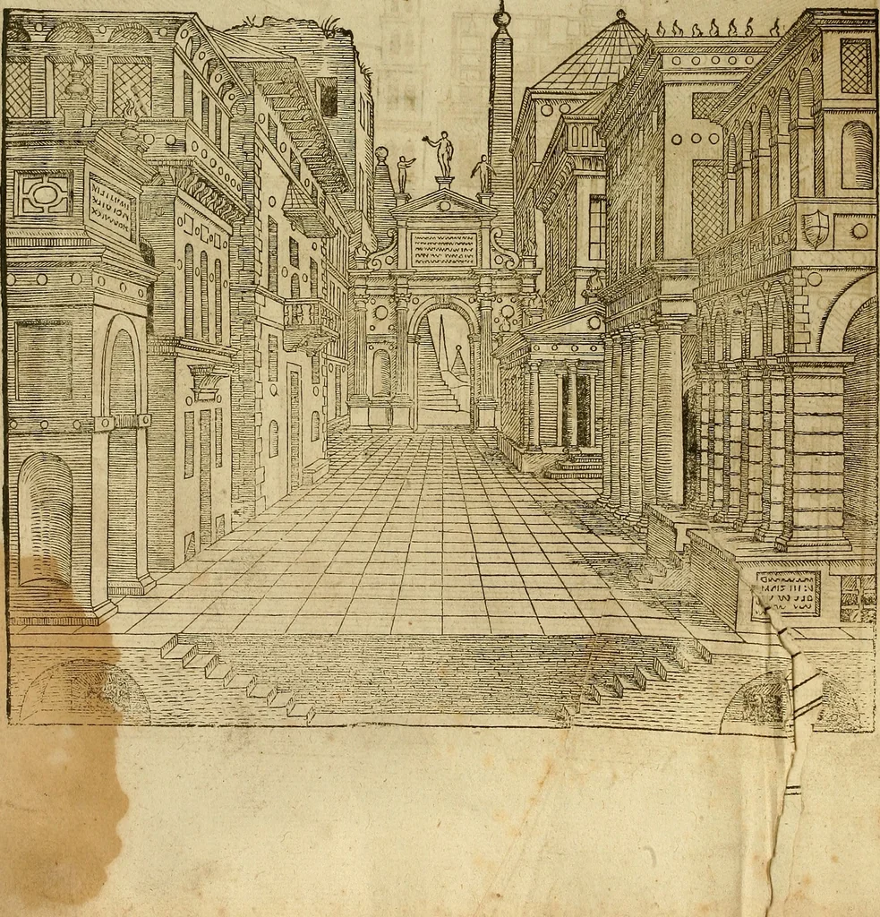 An illustration from The first booke of architecture : entreating of geometrie. Translated out of Italian into Dutch and out of Dutch into English, 1611, leaf 91