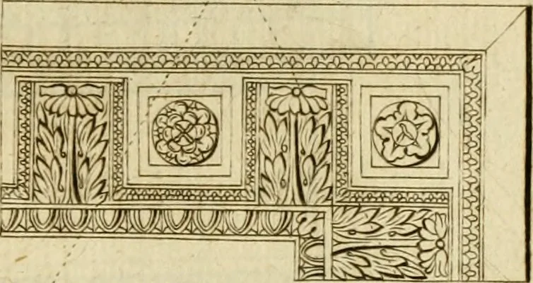 An illustration from The first book of architecture, 1676, leaf 108