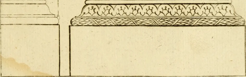 An illustration from The first book of architecture, 1676, leaf 122