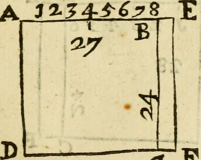 An illustration from The first book of architecture, 1676, leaf 142